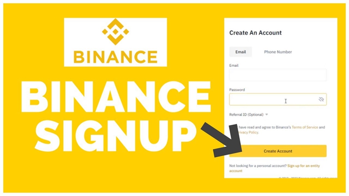 pag-sign up ng binance